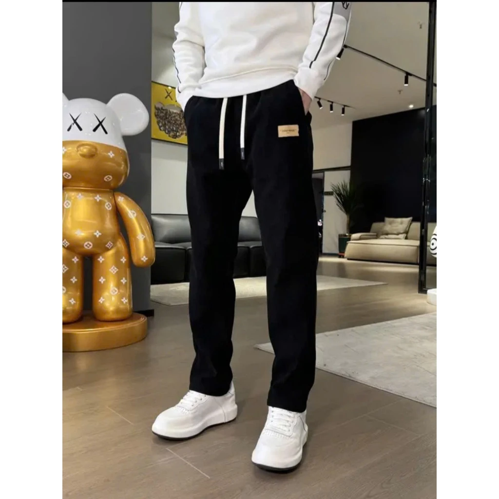 Quẩn dài nỉ tăm nam nữ cạp chun siểu đẹp phom dáng trẻ trung 4 màu dễ mặc