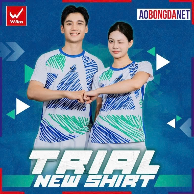 Áo Thể Thao Wika Trial Chính Hãng, Thiết Kế Trẻ Trung Mạnh Mẽ Chất Vải WI-DRYMAX Co Giãn 4 Chiều Thoáng Khí