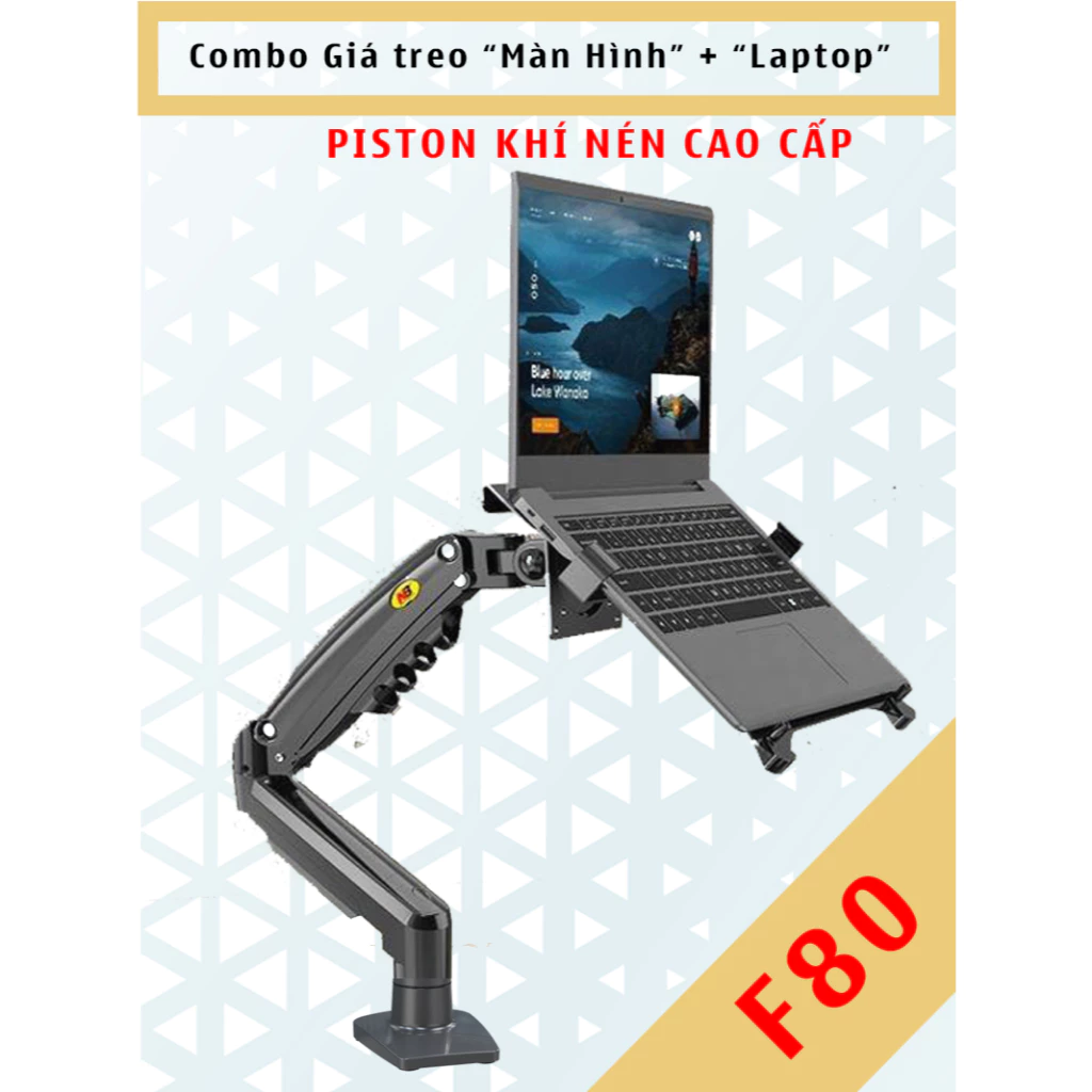 F80 + Fp2 Combo Giá đỡ Laptop / Arm Laptop [10-17 inch] - Arm laptop -  Fp2