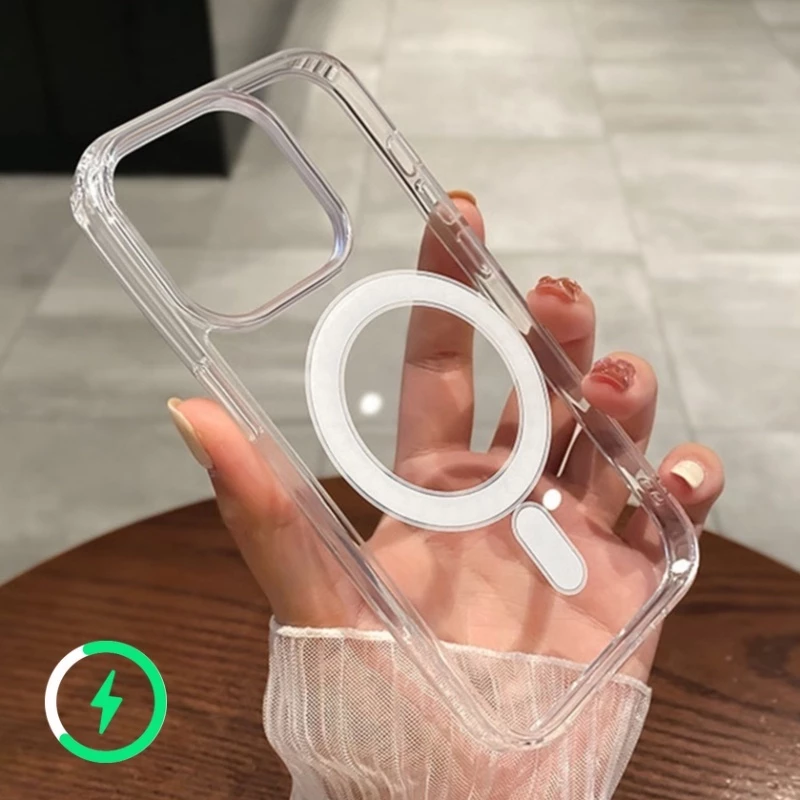 Ốp lưng iphone chống sốc chống bụi bẩn trong suốt hỗ trợ sạc không dây x xsmax 11 12 13 14 15 16 17 pro max promax plus