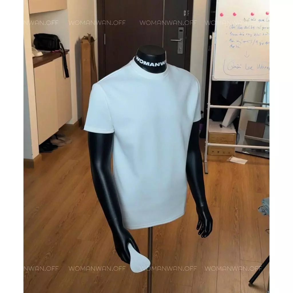 [VẢI CHỐNG NHĂN] Áo Thun Cleanfit Basic Cổ Tròn – Item Quốc Dân | WOMAN WAN