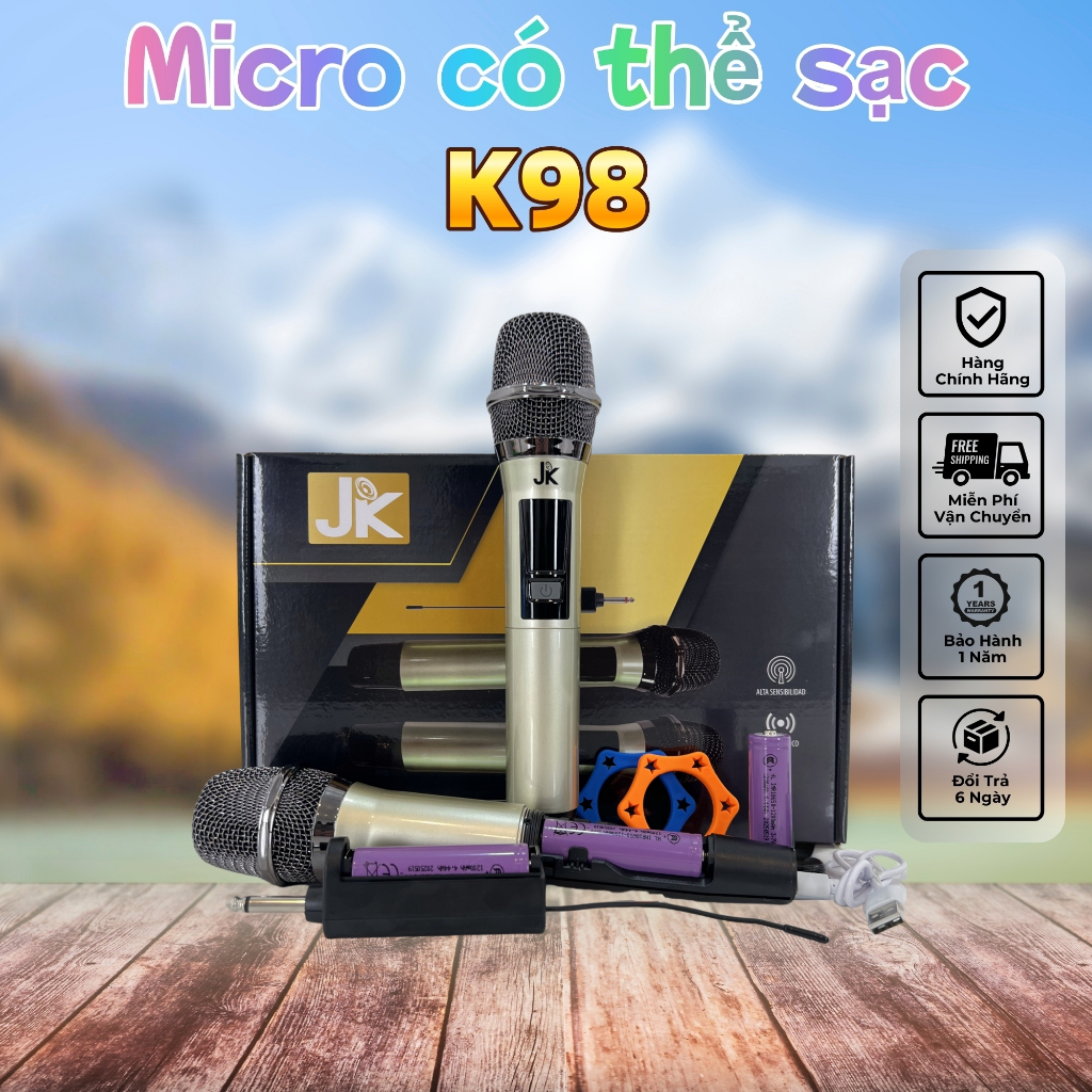 MICRO không dây Bản gốc chuyên nghiệp Karaoke gia đình đa chức năng Tiệc ngoài…