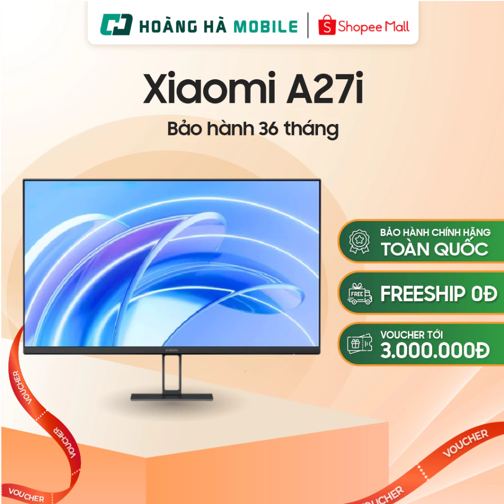 Màn hình Xiaomi A27i (ELA5345EU) (27 inch/FHD/IPS/100HZ/6ms/HDMI) - Chính hãng