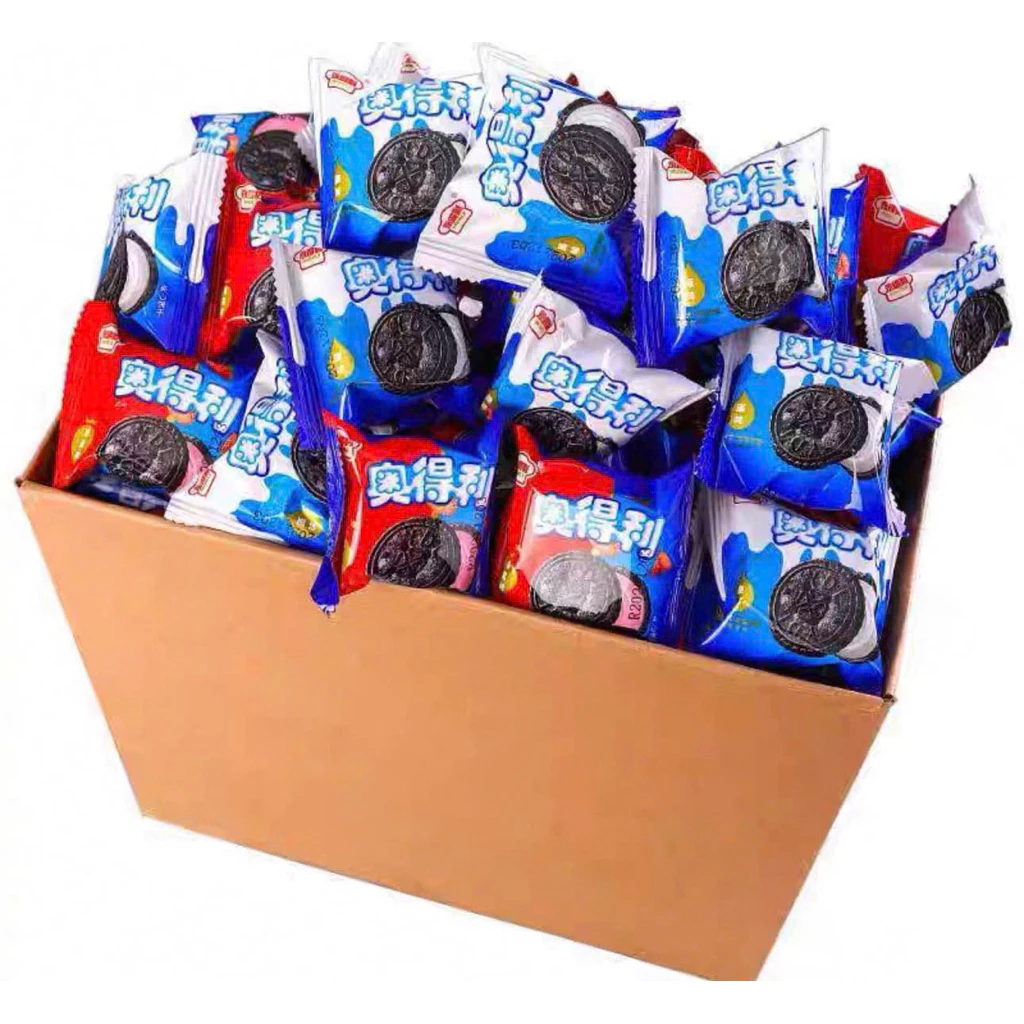 Bánh Quy bơ sữa kẹo kem Sôcôla Vị Vani, socola ,dâu Tây 500g