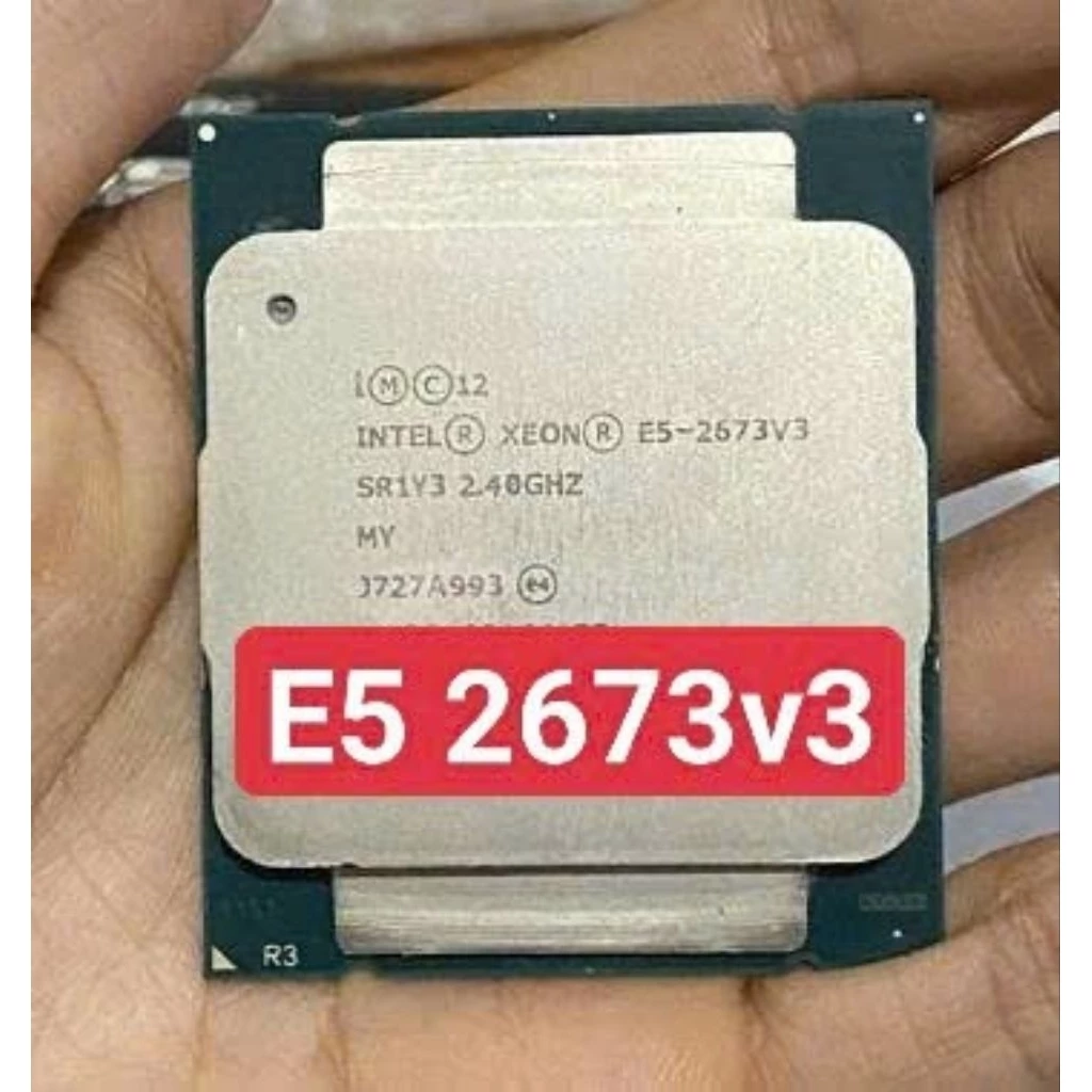 CPU Xeon E5 2673v3 2676v3 2678v3. Socket LGA 2011