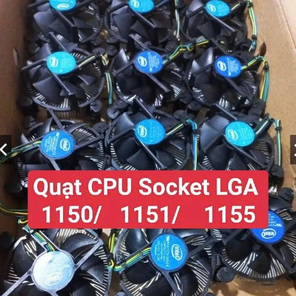 Combo 02 Quạt Tản Nhiệt CPU. Socket LGA 1150 1151 1155
