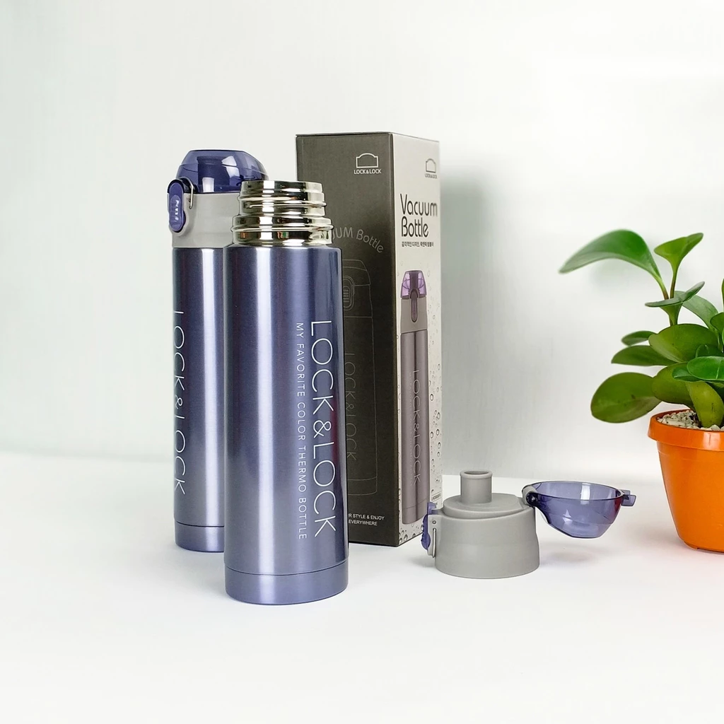 Bình Giữ Nhiệt Lock&Lock LHC6800FU – 500ml, Inox 304 Cao Cấp, Giữ Nhiệt Lâu