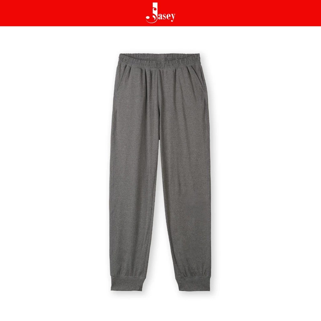Quần nữ lửng bo gấu Jasey, quần nữ cạp chun chất cotton dễ phối đồ mã 2521