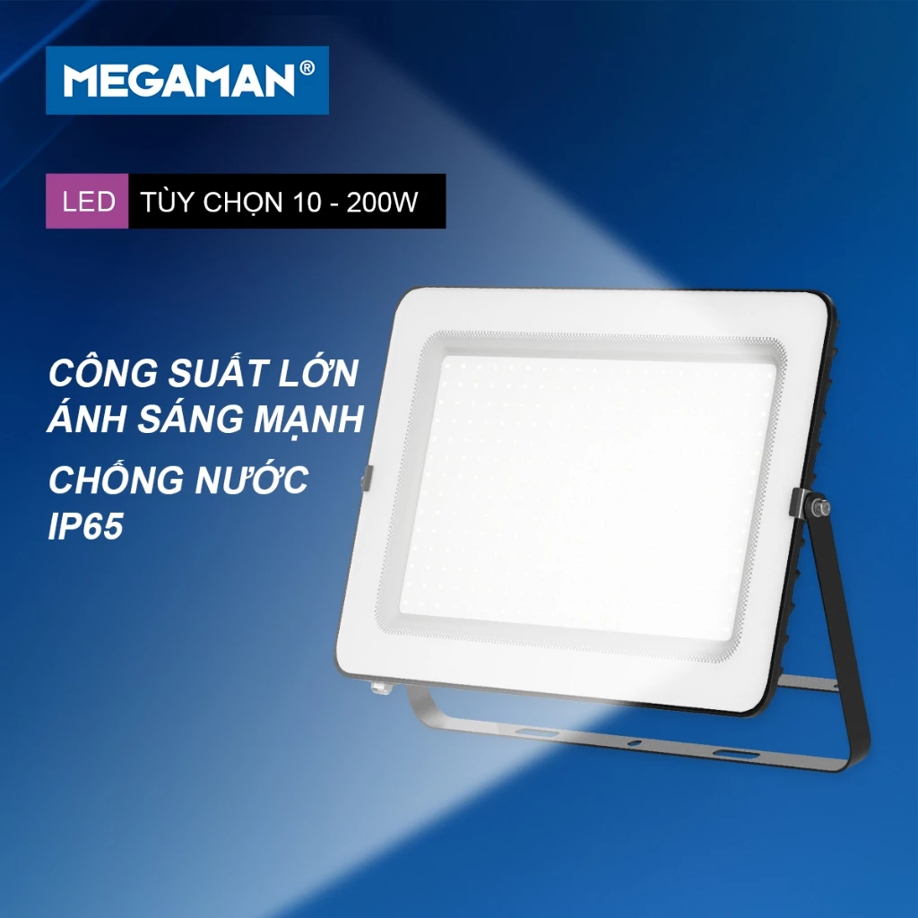 Đèn LED Pha MEGAMAN 100W 150W 200W IP65