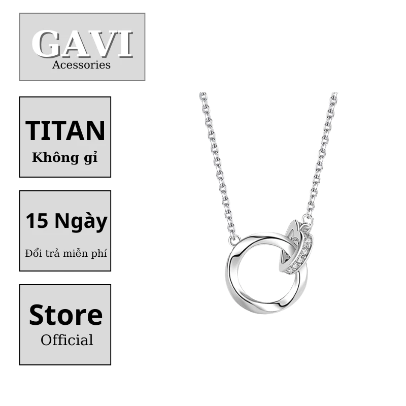 Vòng cổ nam nữ thiết kế Gavi độc đáo trang sức vòng cổ xương đòn thời trang Hàn Quốc -  Vòng Cổ Complete
