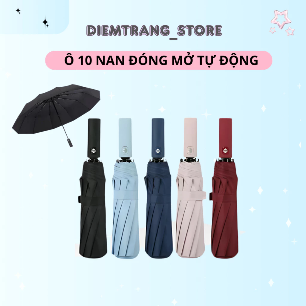 Ô che nắng chống tia UV Didooglt, dù che mưa che nắng cầm tay gấp gọn, kiểu dáng bắt mắt (Hàng Đẹp)