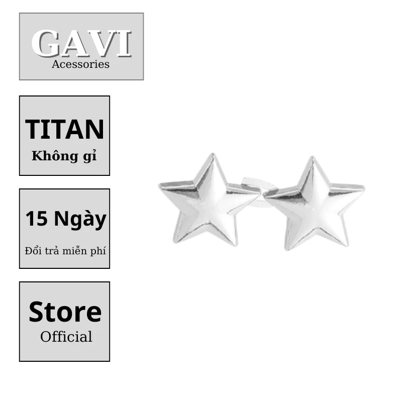 Nút gài quần thắt lưng unisex Gavi Accessories chất liệu hợp kim titan chỉnh kích thước eo tiện dụng - Núi Gài Tổng Hợp