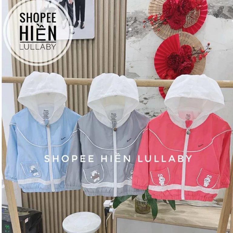 [Avaler/Chính Hãng] Áo khoác gió Avaler cho bé trai, bé gái size 12m - 4y