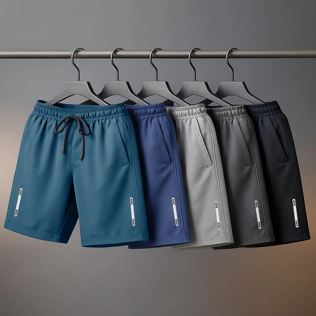 Combo 5 Quần Đùi Nam Cao Cấp Thoáng Mát In Logo Sport Thể Thao phù hợp mọi độ tuổi