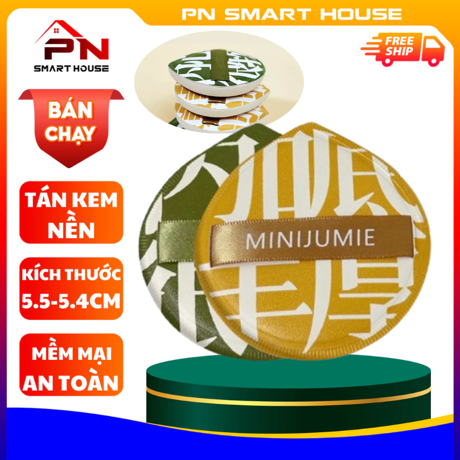Mút Tán Kem Nền Mút Tán Phấn Trang điểm Big Size Mềm Mịn Đàn Hồi Bigsize