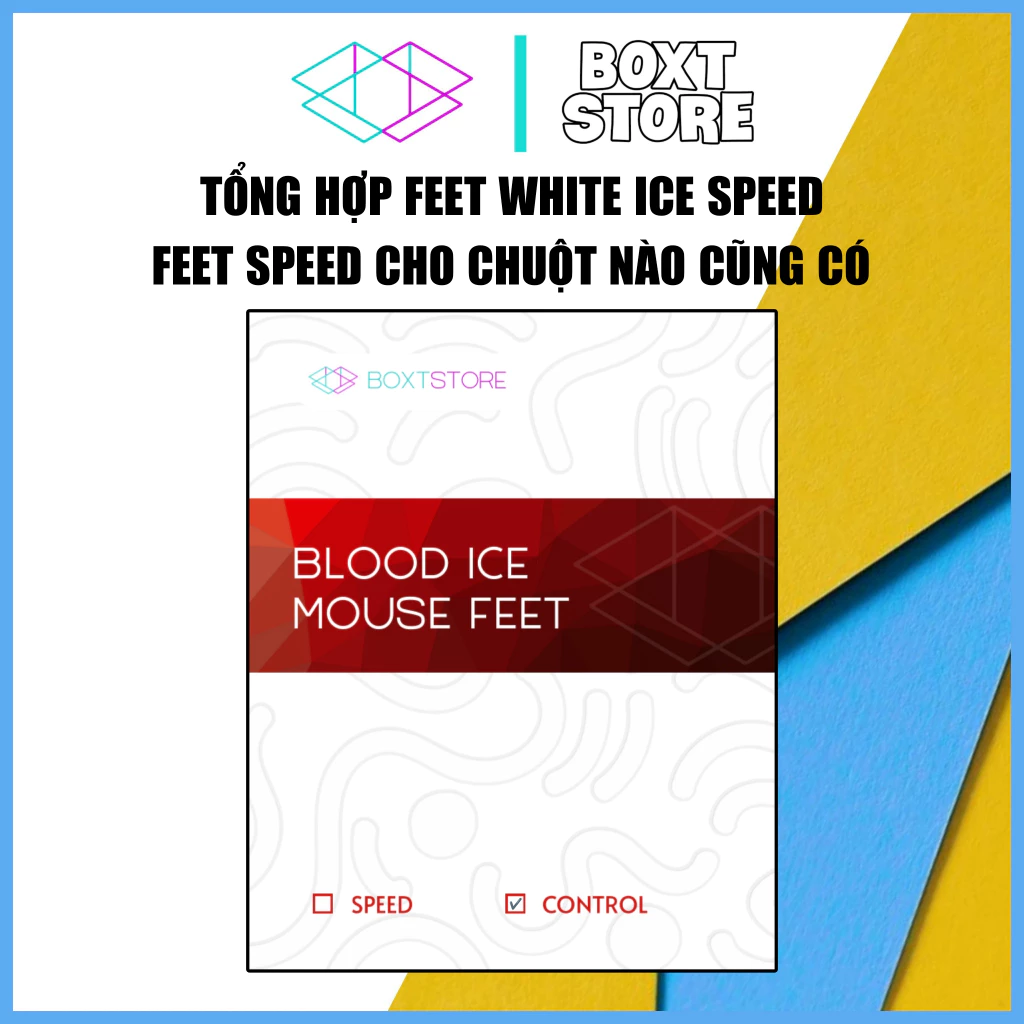 [Tổng Hợp] Mouse Feet BOXT BLOOD ICE Control Cho Chuột Gaming - BOXT STORE