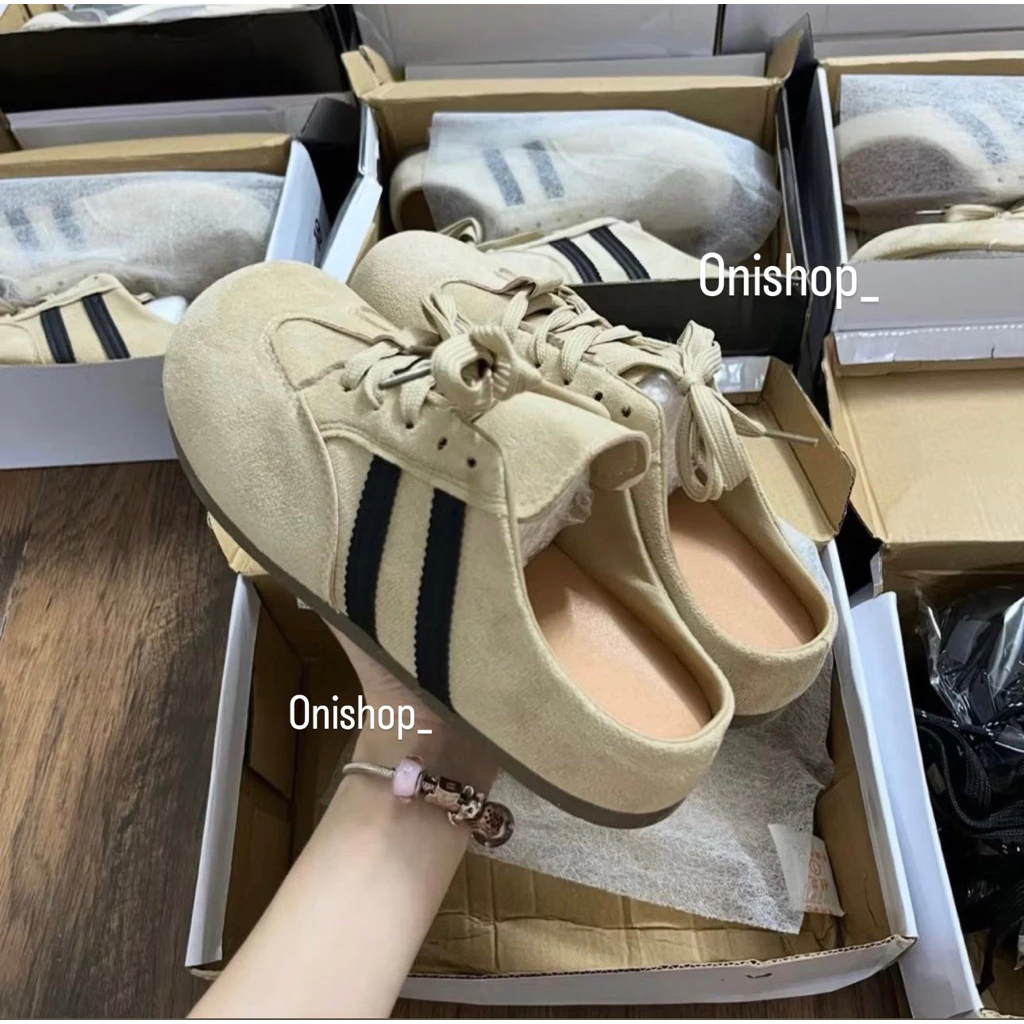 𝑶𝒏𝒊.𝑺𝒉𝒐𝒑_ [ẢNH THẬT SHOP CHỤP] Giày Sục Đế Thấp Màu Vintage