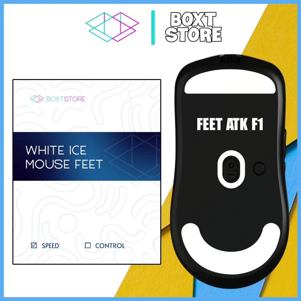 Mouse Feet PTFE WHITE ICE Cho Chuột ATK F1 Pro Max Ultimate Extreme - Feet ATK F1