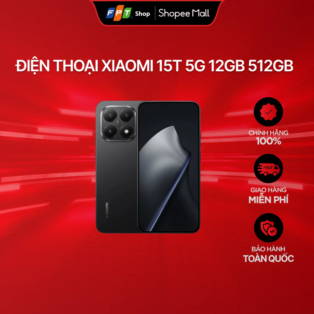 Điện Thoại Xiaomi 15T 5G 12GB 512GB