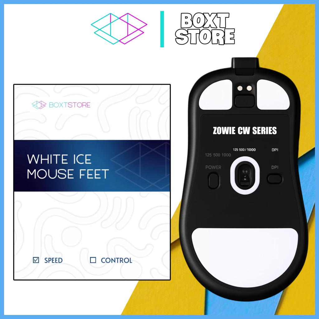Mouse Feet PTFE WHITE ICE Cho Chuột Zowie EC1-CW EC2-CW EC3-CW