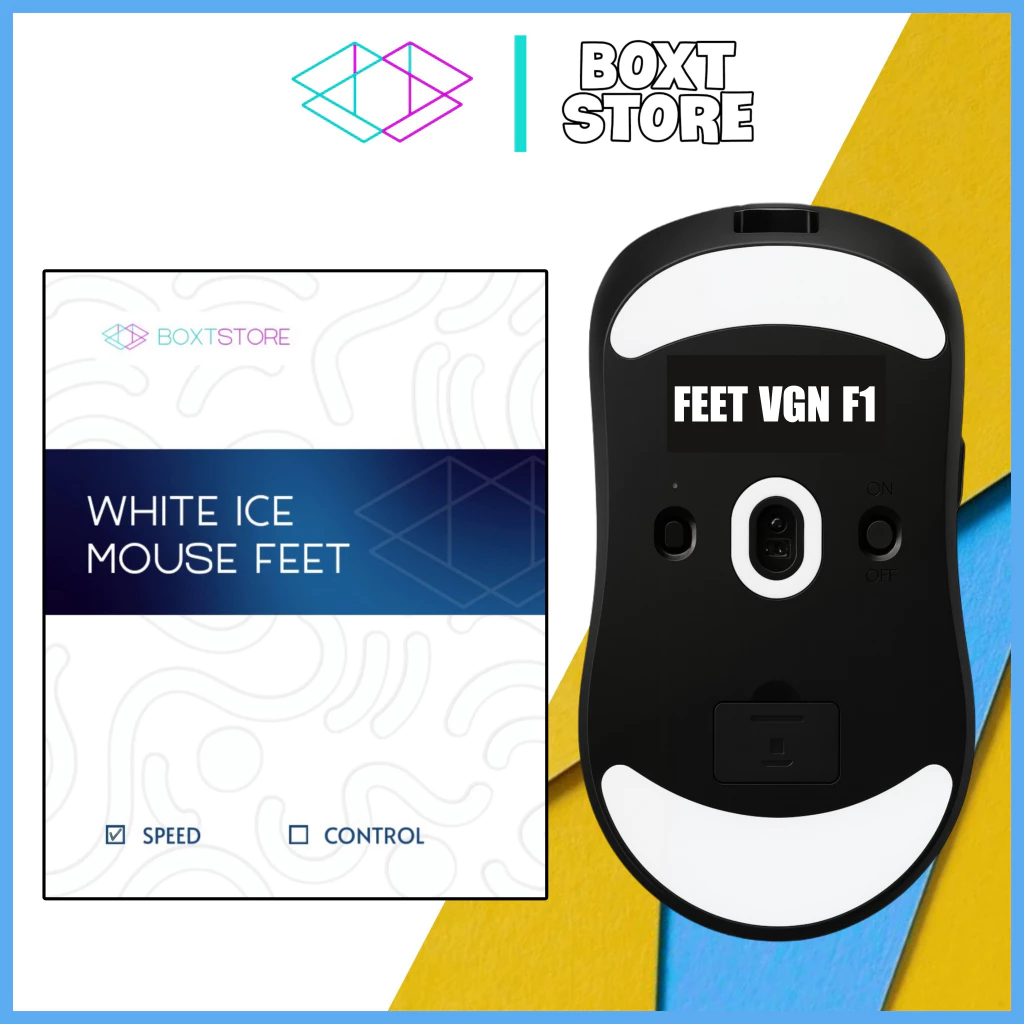 Mouse Feet PTFE WHITE ICE Cho Chuột VGN F1 Moba Pro Max - Feet VGN F1