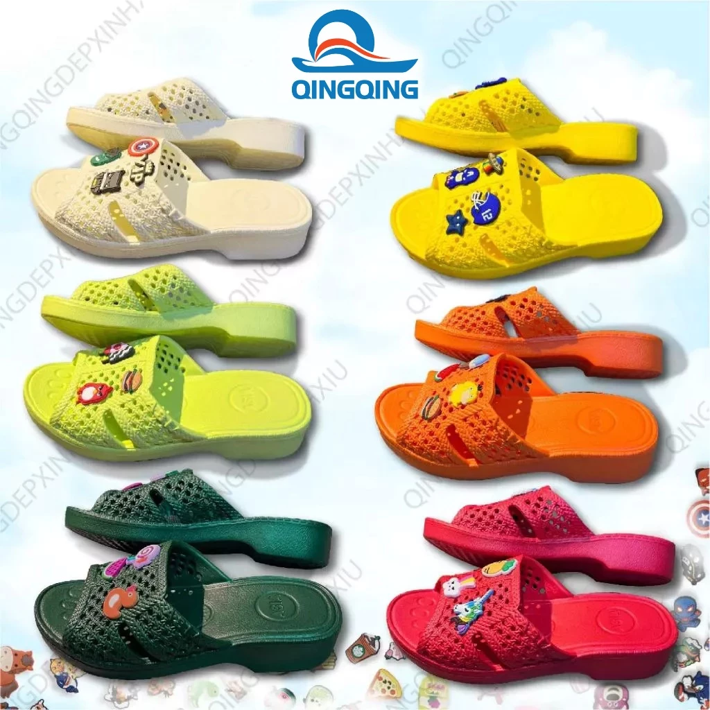 Dép tổ ong nữ,dép đi trong nhà ASIA (Size 35-44) có Sticker. Size chuẩn,êm chân,đế cao 3.5cm-Có HĐĐT