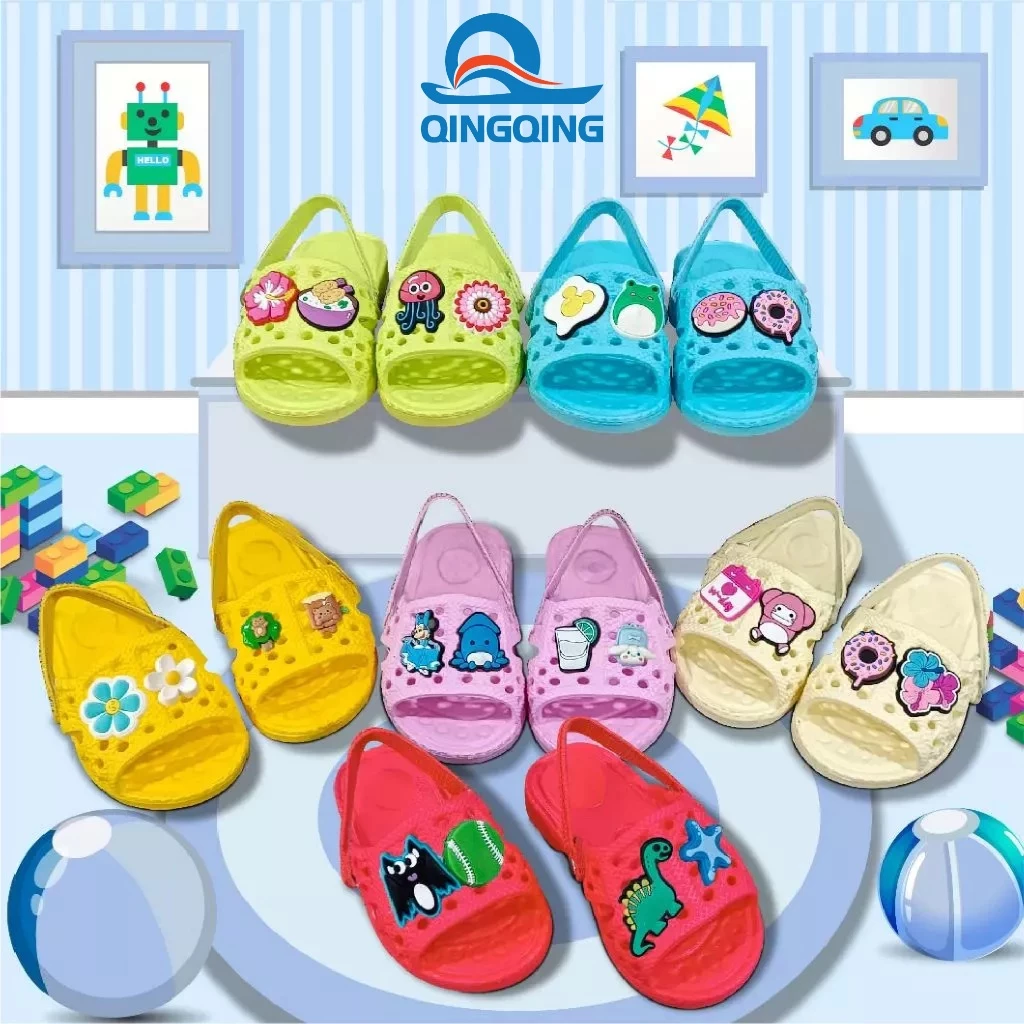 Dép tổ ong sticker dưới 7 tuổi Có Quai dép tập đi cho bé Siêu Nhẹ Nhiều Màu - Hàng Chính Hãng - Có HĐĐT