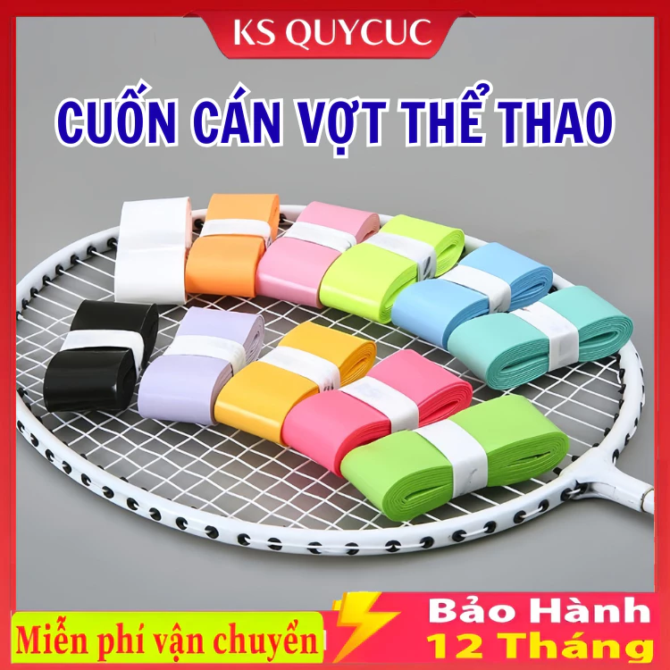 ( COMBO 5 ) Cuốn Cán Vợt Pickleball Cao Cấp, Có Thể Cuốn Được Vợt Cầu Lông, Tennis, Cần Câu Cá Chống Mồ Hôi Tay đẹp
