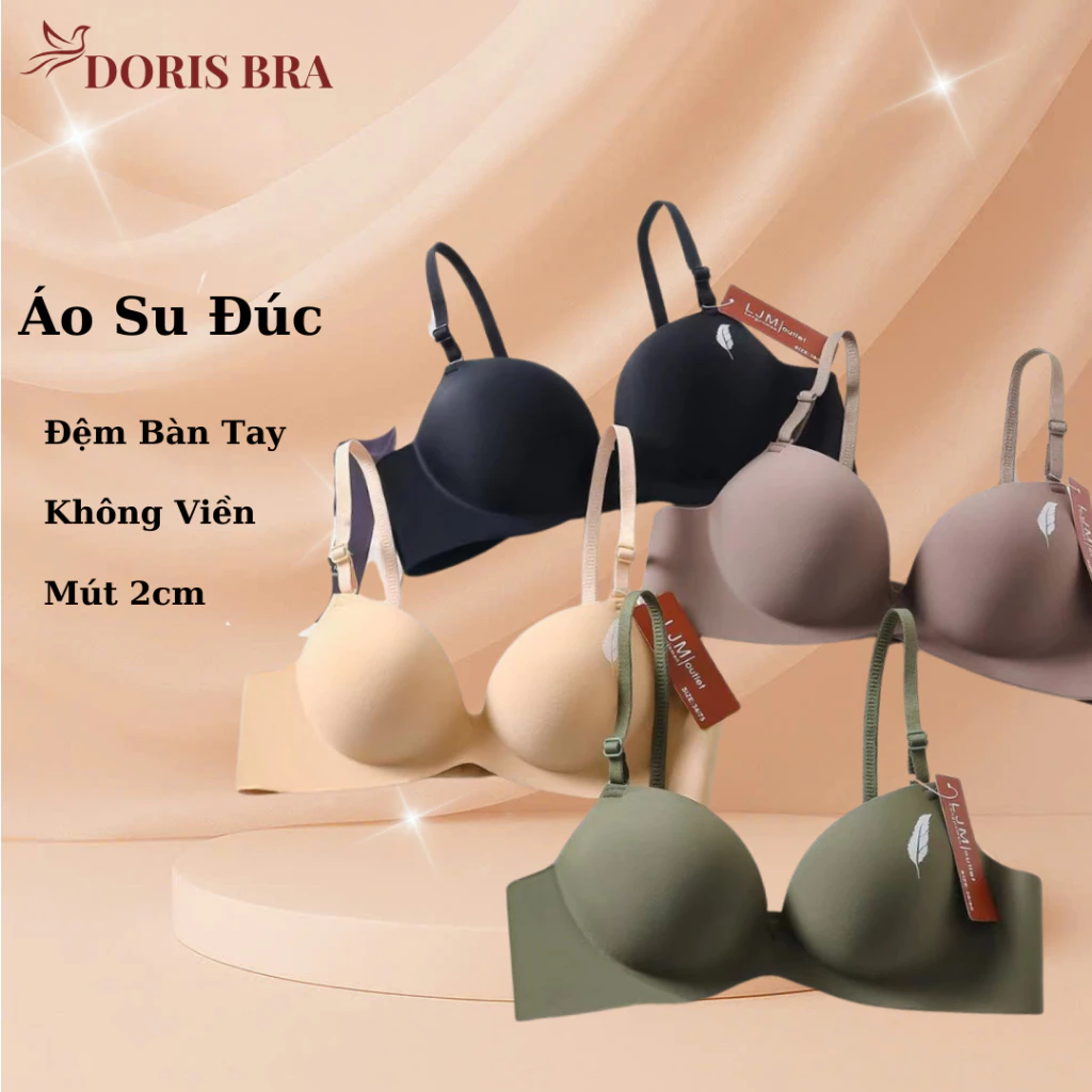 [PHOM NHỎ]]Áo lót DORIS, áo ngực AL414 su nữ hình lá nâng ngực hình bàn tay loại 1