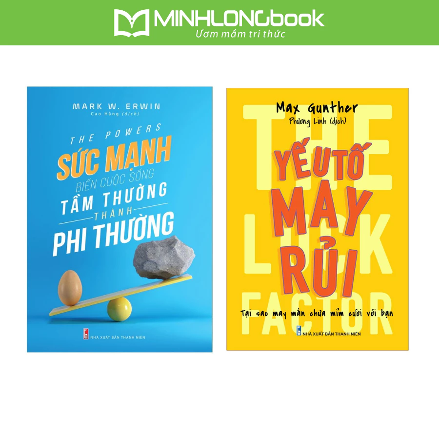 Sách: Yếu Tố May Rủi + Sức Mạnh Phi Thường