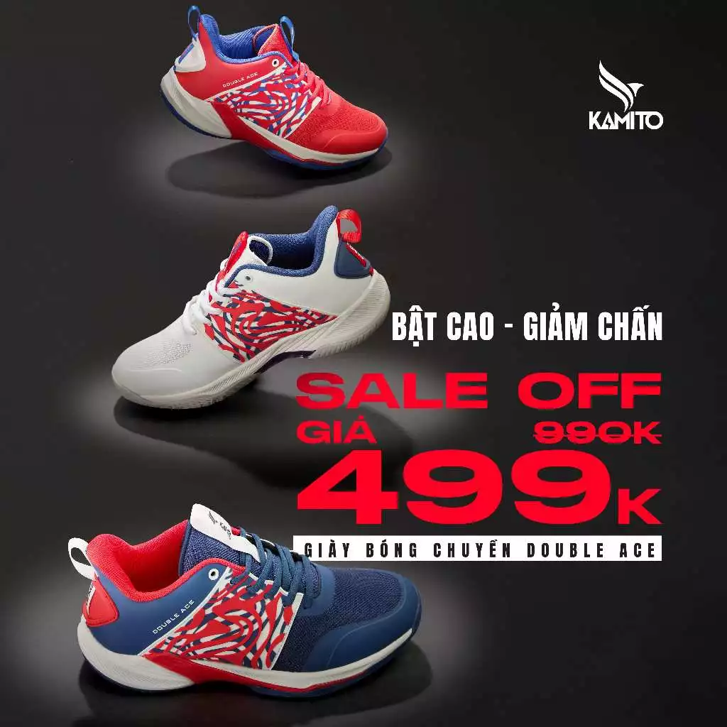 Giày bóng chuyền Kamito Double Ace