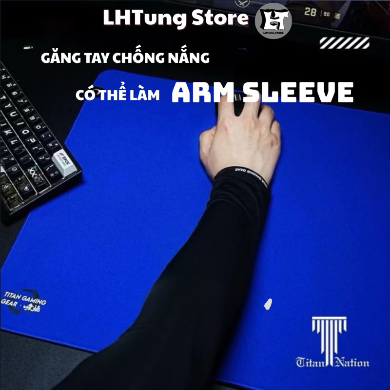 [SẴN GIAO] Găng tay chống nắng có thể làm Arm Sleeve | Thích hợp dùng cho pad kính