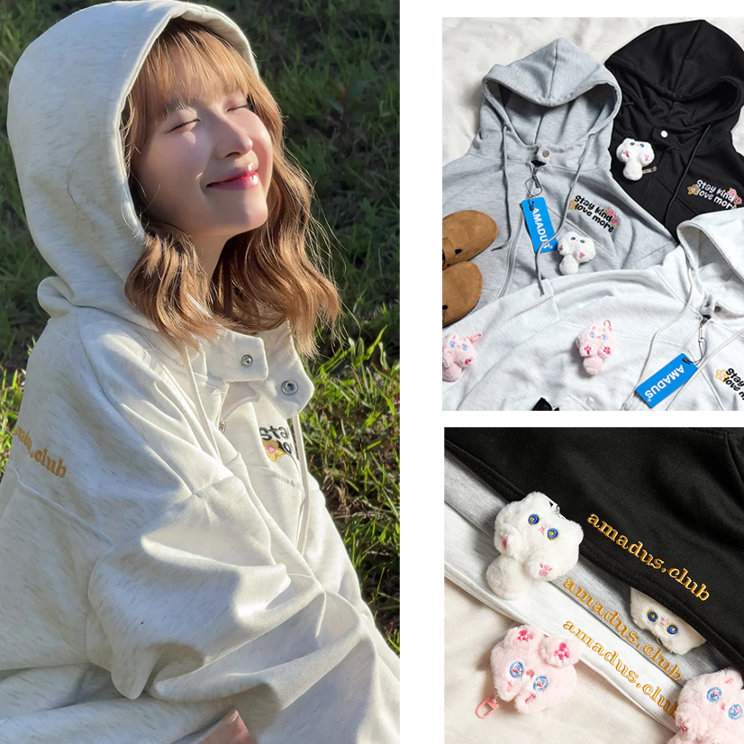 🔥TẶNG GẤU🔥 Áo Hoodie Boxy Nữ Khoá Zip Kèm Gấu Phối Cúc Bấm Cổ, Có Thêm Túi Trong, Chất Nỉ 2 Da Đẹp