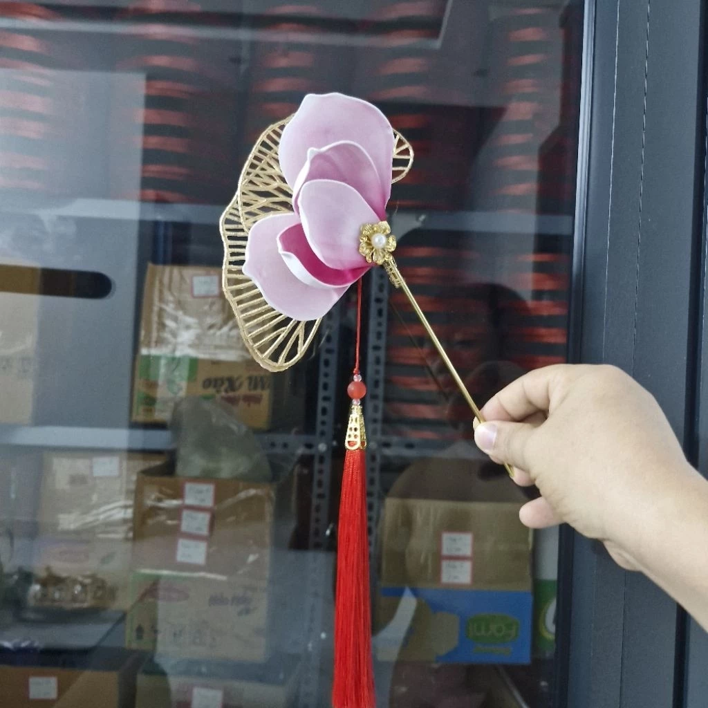 Trâm cài tóc cổ trang, dùng để kết hợp các mẫu váy chị hằng và biểu diễn văn nghệ, đạo cụ phụ kiện Nguyễn Nhật
