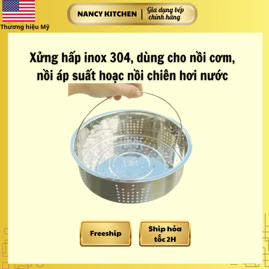 [Chính hãng] Xửng hấp dùng cho nồi cơm điện, nồi áp suất