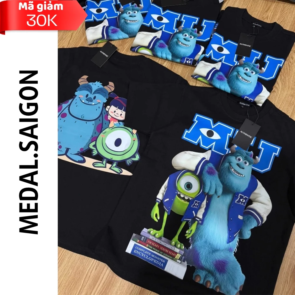 [Loại 1] Áo Thun Tee In Cartoon – Áo Thun Unisex Form Chuẩn, Chất Cotton Thun Lạnh Unisex nam nữ