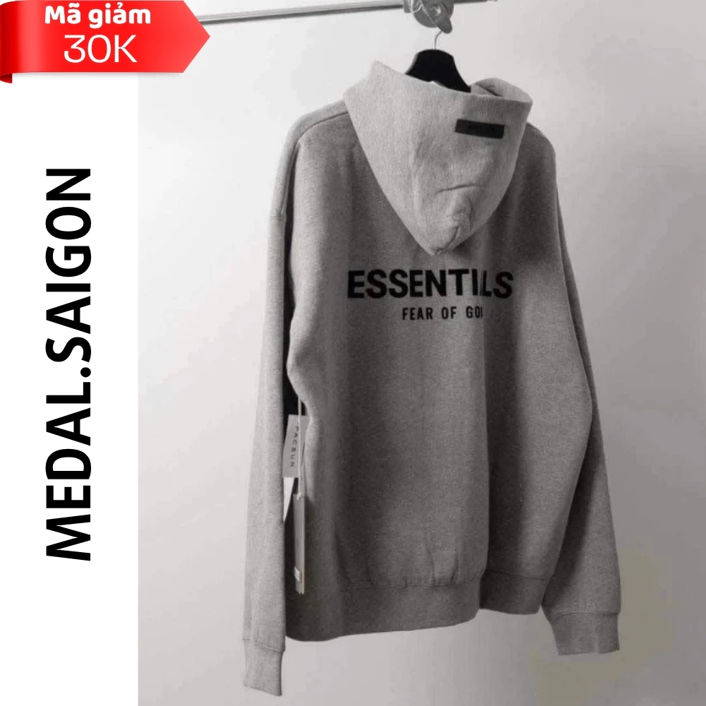 [Loại 1] Áo Khoác Hoodie Zip Essential Basic – Chất Nỉ Dày Form Chuẩn Unisex Nam Nữ