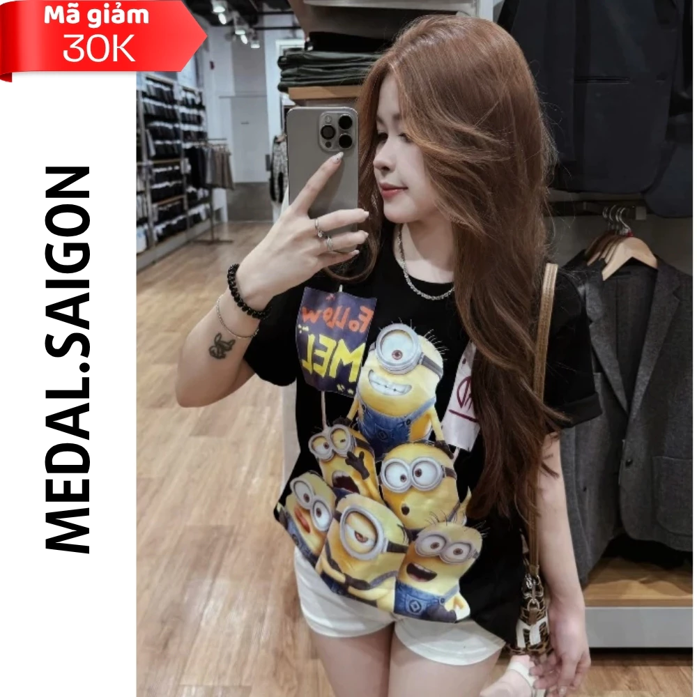 [Loại 1] Áo Phông Hoạt Hình Baby Cry – Áo Cotton Dày Dặn Phong Cách Streetwear Cá Tính, Unisex Nam Nữ