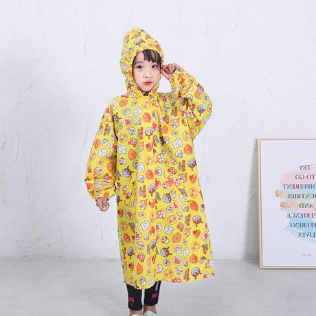 Áo mưa BÍT TRẺ EM (13 Tuổi) Ánh Dương vải dù chống thấm dành cho học sinh cao 110-120Cm