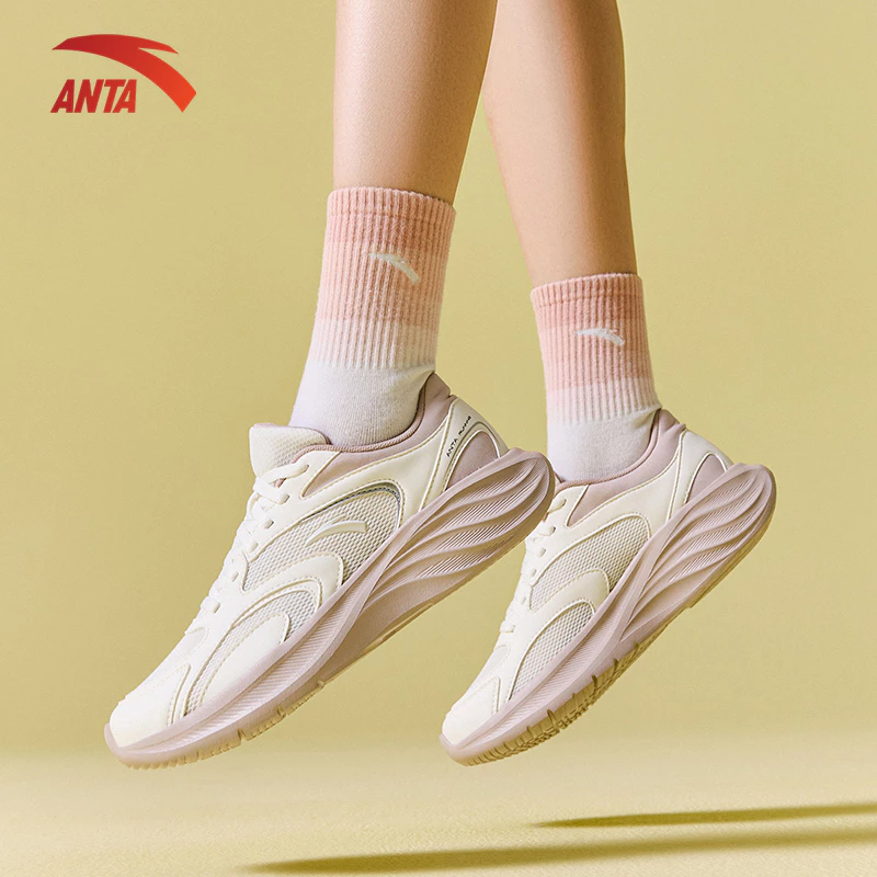 [5KM+] ANTA Nebula 2 Giày thể thao chạy bộ nữ siêu nhẹ Giày thể thao nhẹ, thoải mái, chống trượt 9225C5505