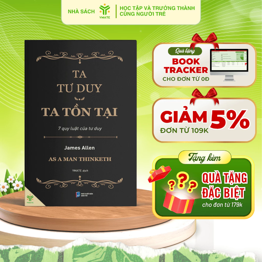 Sách - Ta Tư Duy Ta Tồn Tại - Khi Người Ta Tư Duy - 7 Quy Luật Của Tư Duy - YMATE