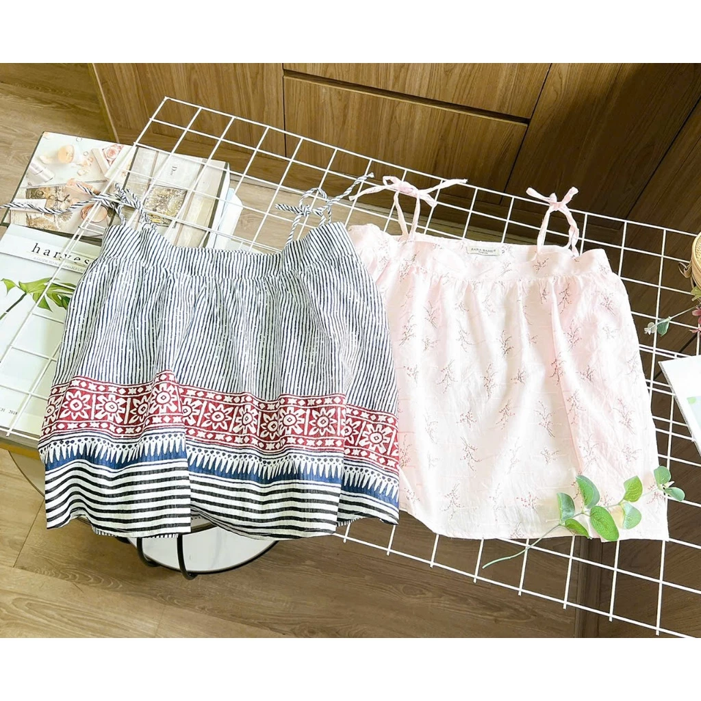[MẪU MỚI]ÁO LẺ 2 DÂY XINH XẮN(HÀNG SHOP TỰ THIẾT KẾ)