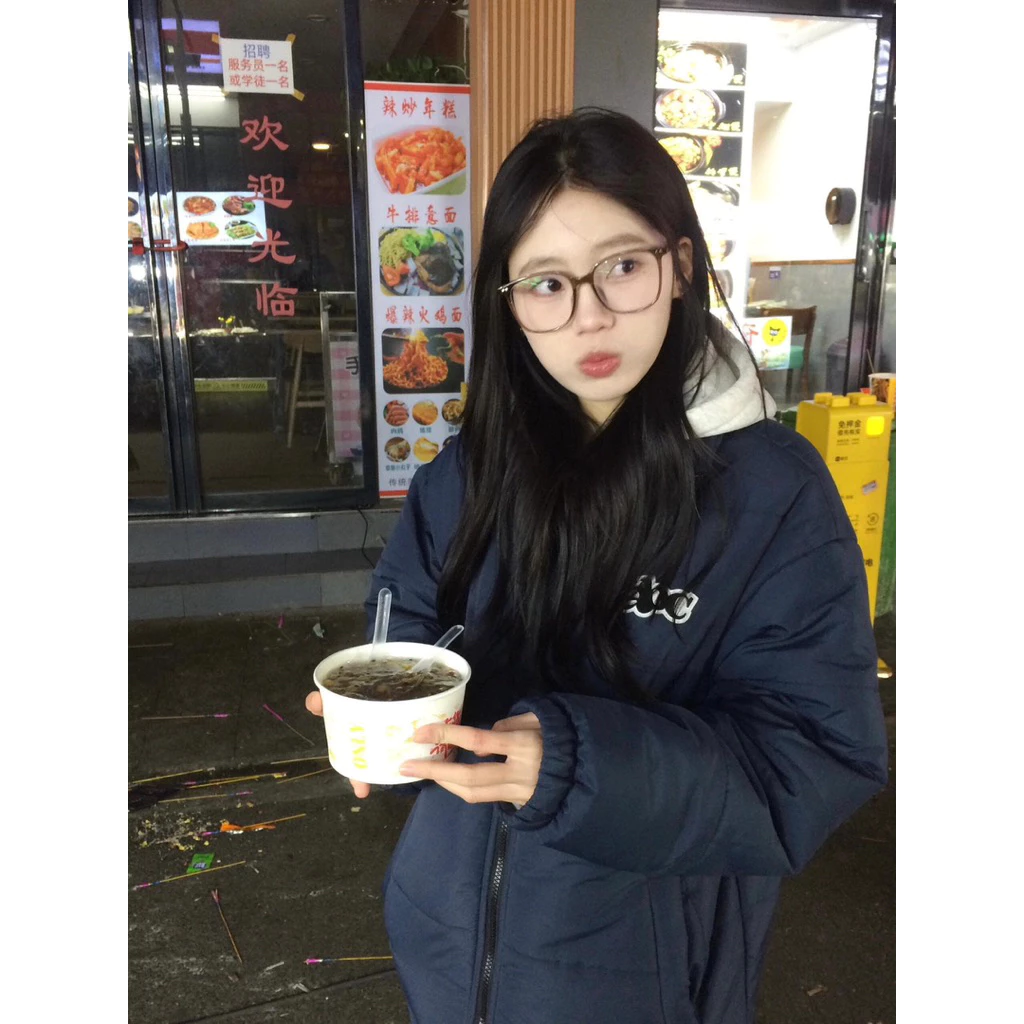 𝑶𝒏𝒊.𝑺𝒉𝒐𝒑_Áo Khoác Phao Adc Xanh Than Mũ Xám