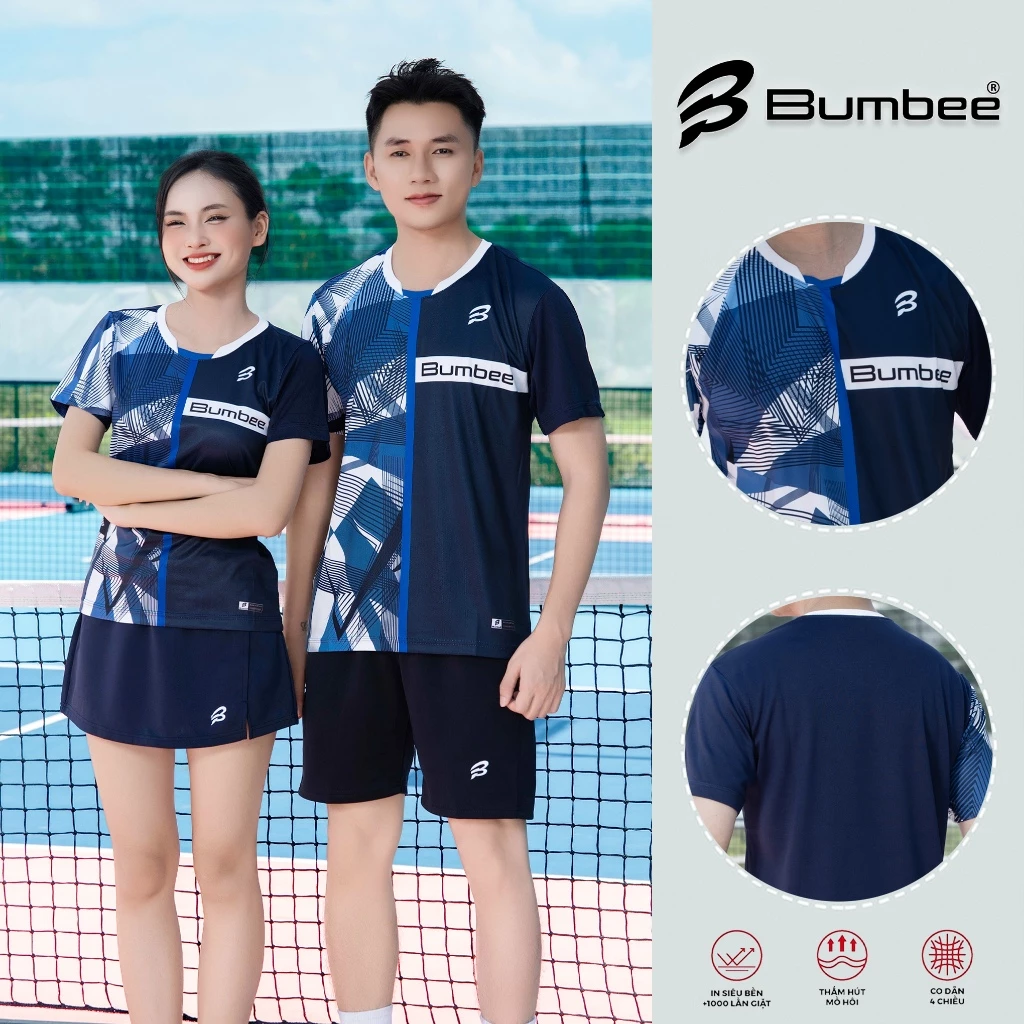 Quần áo thể thao Bumbee B mang lại sự thoải mái khi chơi thể thao size M L XL XXL - Hàng Chính Hãng(BB2022) (