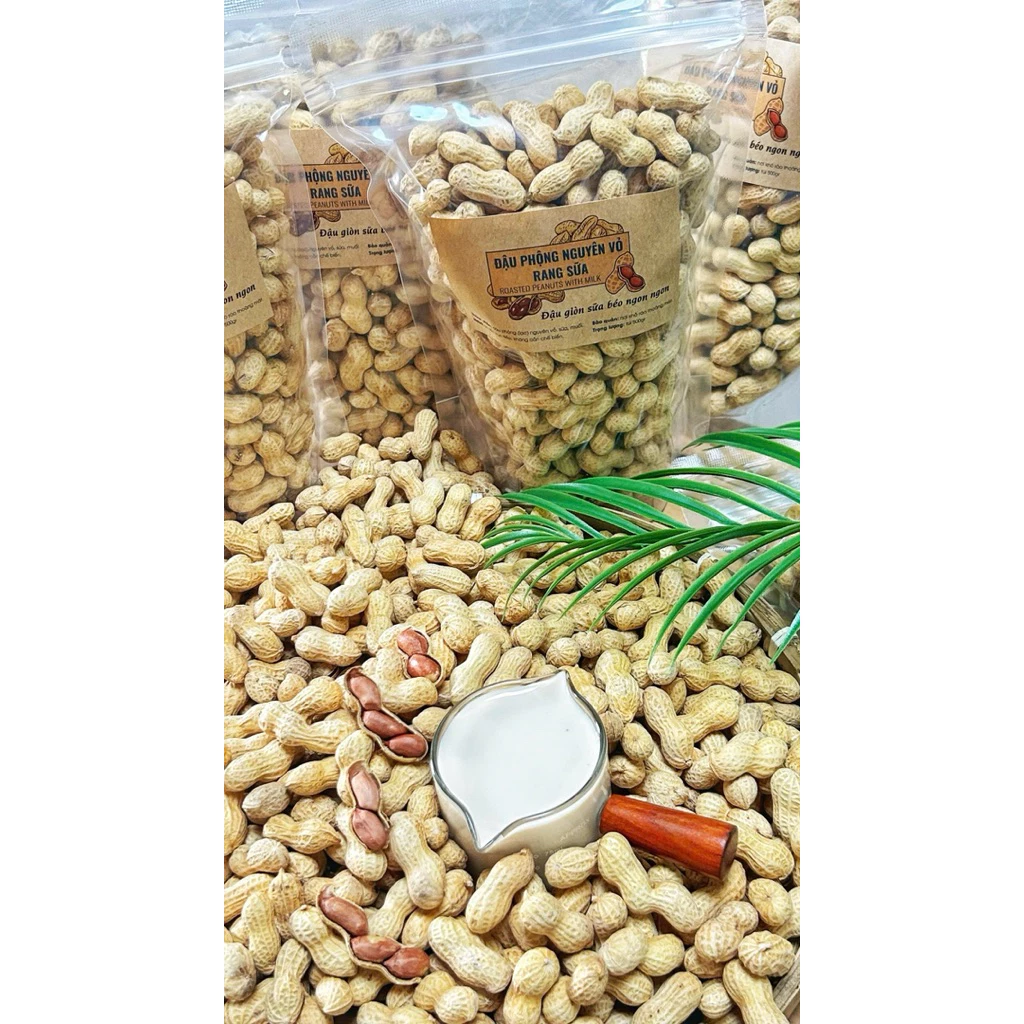 ĐẬU PHỘNG NGUYÊN VỎ RANG VỊ SỮA