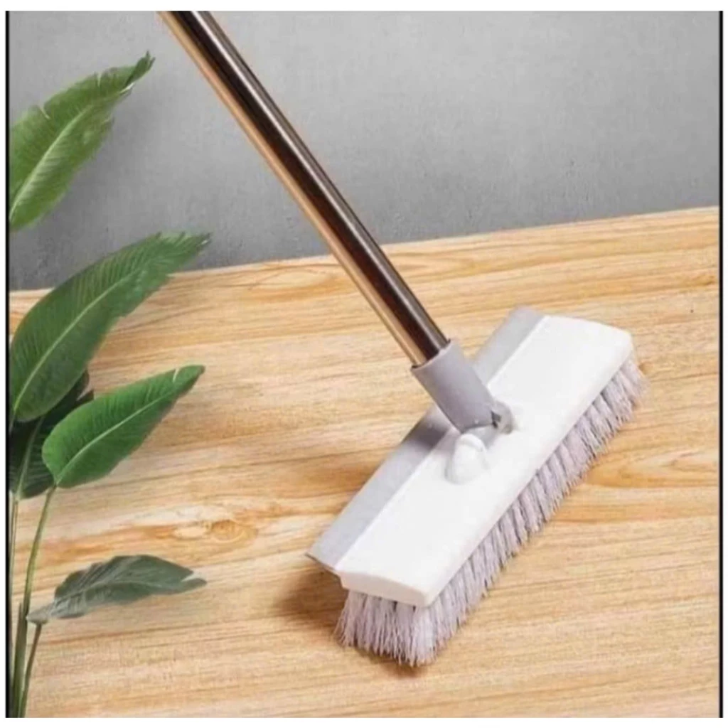 Cây Chà Sàn Nhà Tắm Đa Năng 2 Trong 1 Chổi Cọ Sàn Và Gạt Nước
