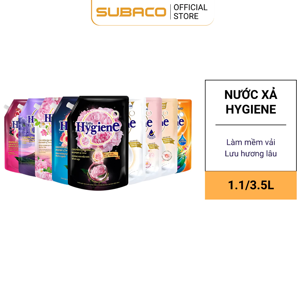 Nước Xả Vải Đậm Đặc Hygiene Nhãn Hiệu Được Yêu Thích Tại Thái Lan