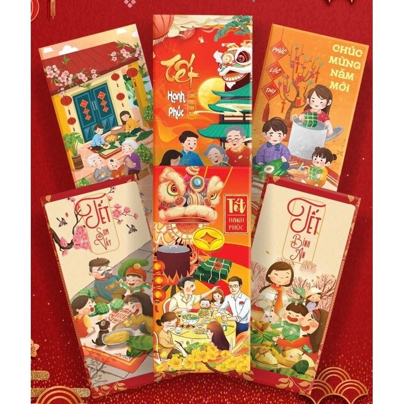 BAO LÌ XÌ TRUYỀN THỐNG TẾT 2026 – RƯỚC LỘC VỀ NHÀ, CẢ NĂM PHÁT TÀI!