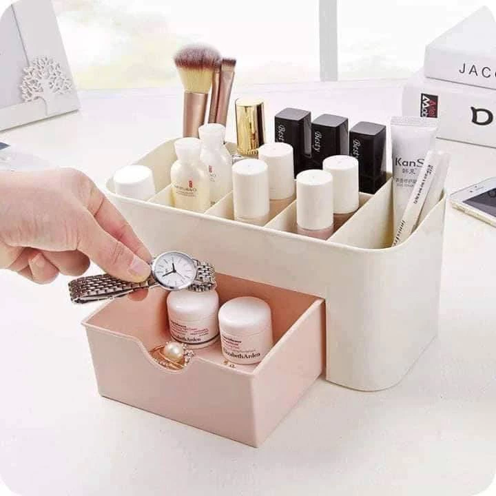 Kệ Mỹ Phẩm Nhựa Mini Tiện Dụng