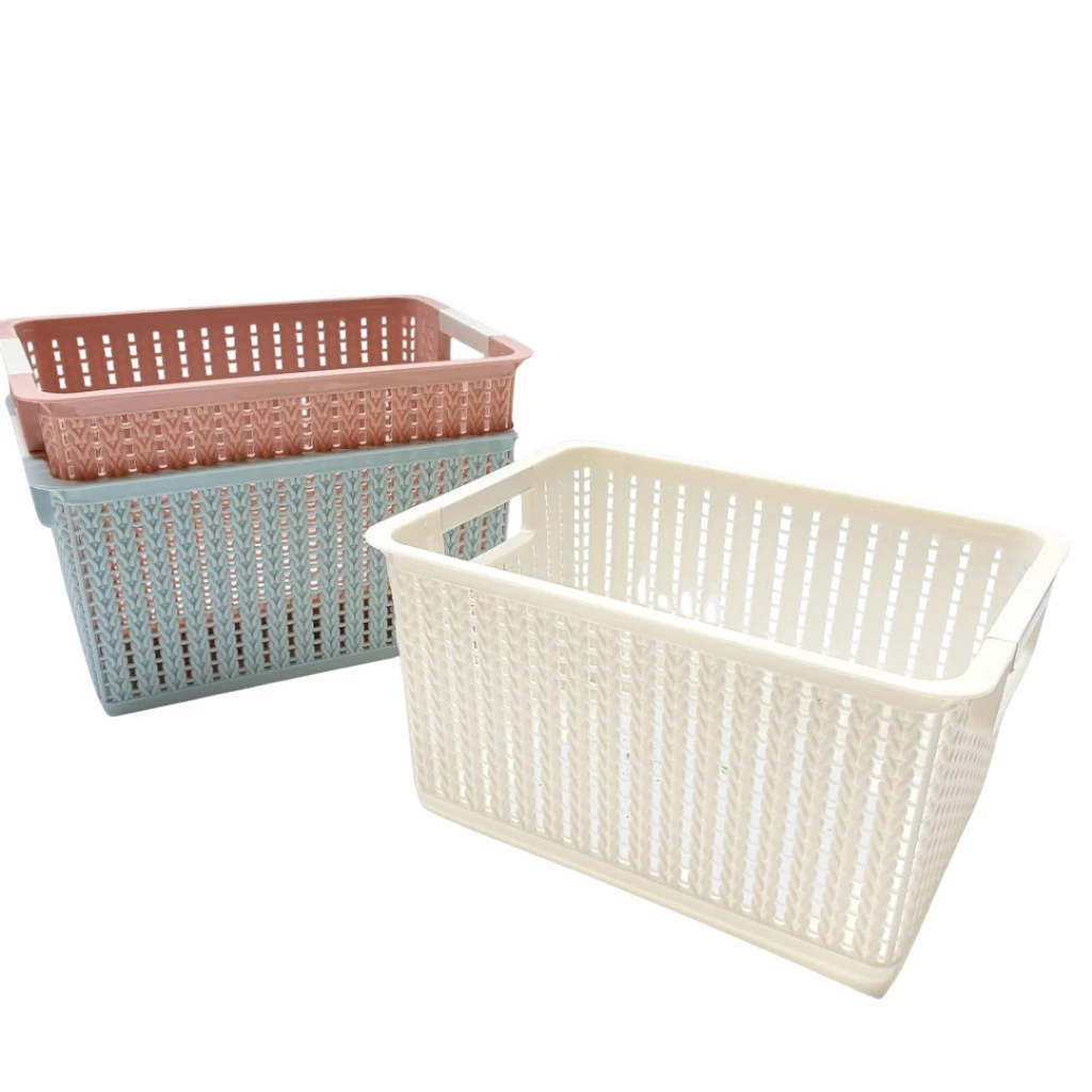 [Top Value] Rổ đan mây NH246 loại nhỏ không nắp đựng quần áo/đồ chơi/đồ dùng văn phòng (3415-1)